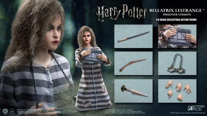HARRY POTTER - Bellatrix Lestrange Prisoner Ver. 1/6 Action Figure 12"