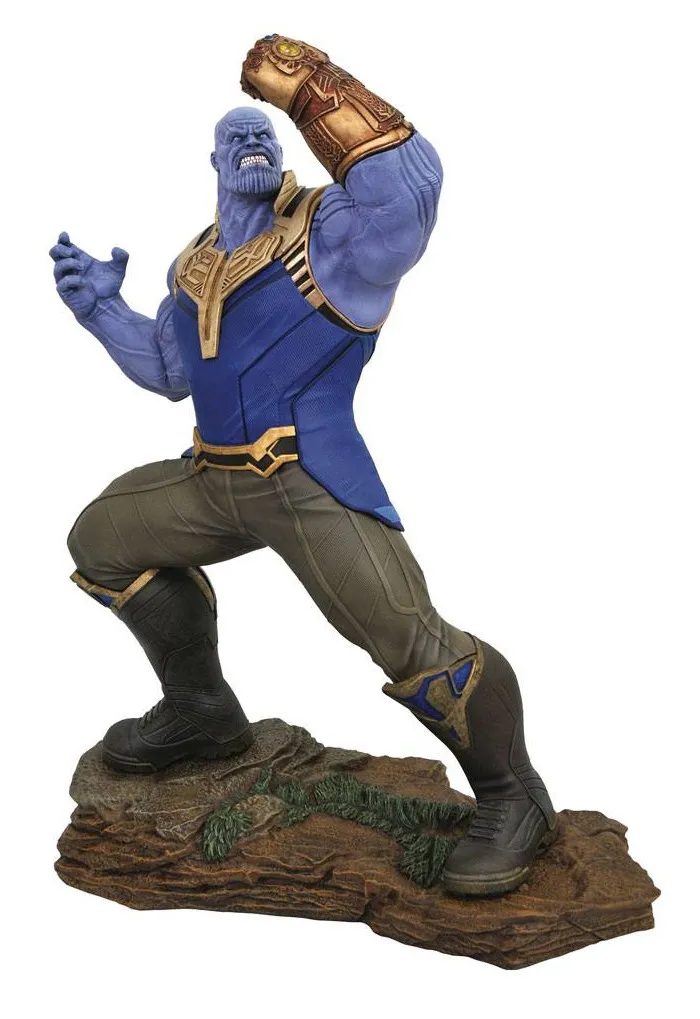 MARVEL - Marvel Movie Milestones - Avengers Infinity - Thanos Polystone Statue