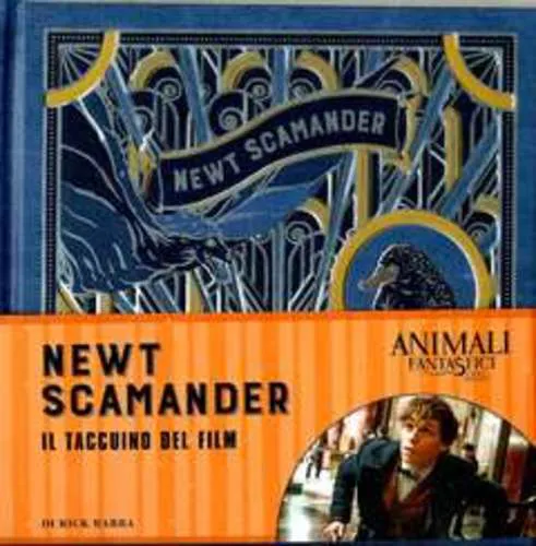 NEWT SCAMANDER IL TACCUINO DEL FILM ANIMALI FANTASTICI E DOVE TROVARLI