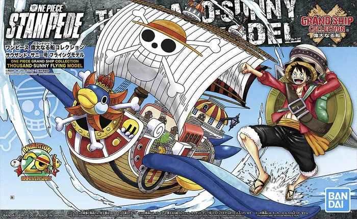 ONE PIECE - Stampede - Grand Ship Collection - Thousand Sunny Flying Ver. Model Kit