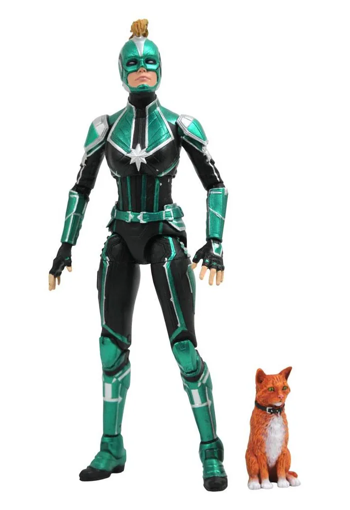 MARVEL - Captain Marvel Starforce Uniform Marvel Select Action Figure
