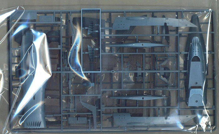 CAPITAN HARLOCK - Captain Harlock 1/1500 Space Pirate Battleship Arcadia 2nd Ship Original Comic Ver. Model Kit