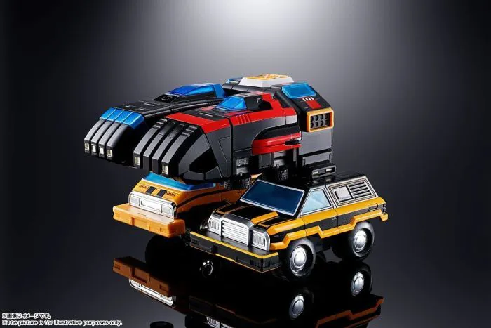 DAIRUGGER XV - GX-88 Armored Fleet Dairugger D.C. Soul of Chogokin