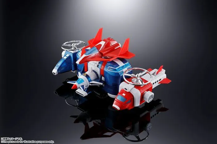 DAIRUGGER XV - GX-88 Armored Fleet Dairugger D.C. Soul of Chogokin