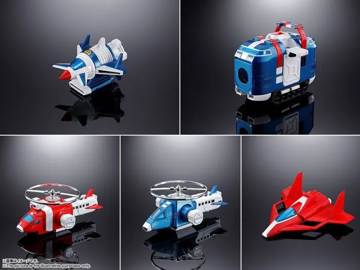 DAIRUGGER XV - GX-88 Armored Fleet Dairugger D.C. Soul of Chogokin