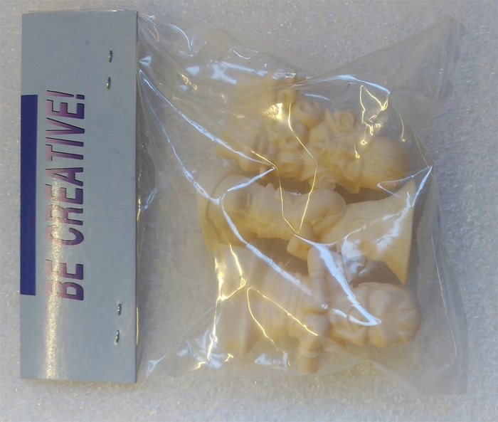 STREET FIGHTER - M. Bison Guile Dhalsim SD Soft Vinyl Model Kit Set