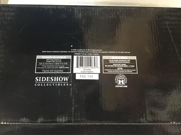 STAR WARS - Palpatine Life-Size 1/1 Bust