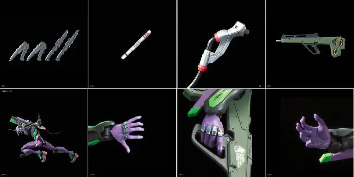 EVANGELION - Unit 01 DX Transporter Set Real Grade Model Kit RG