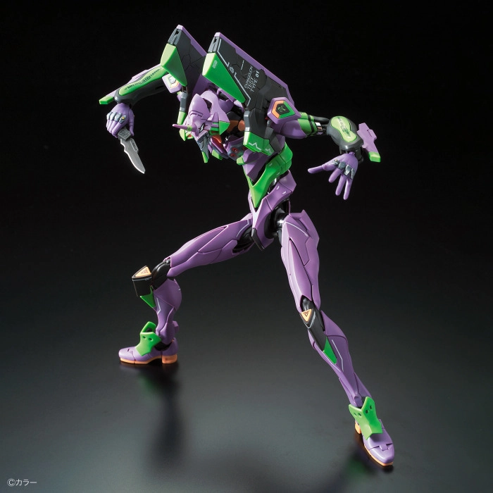 EVANGELION - Unit 01 DX Transporter Set Real Grade Model Kit RG