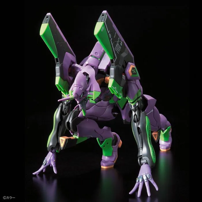 EVANGELION - Unit 01 DX Transporter Set Real Grade Model Kit RG