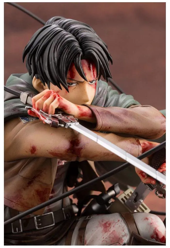 ATTACK ON TITAN - Levi Fortitude Ver. ArtFX J 1/8 Pvc Figure