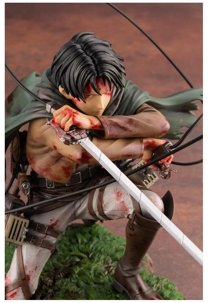 ATTACK ON TITAN - Levi Fortitude Ver. ArtFX J 1/8 Pvc Figure
