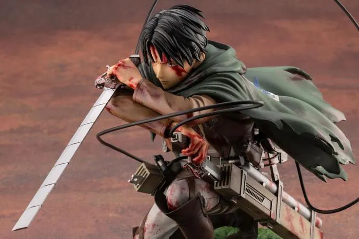 ATTACK ON TITAN - Levi Fortitude Ver. ArtFX J 1/8 Pvc Figure