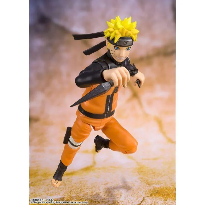 NARUTO - Naruto Uzumaki S.H. Figuarts Best Selection Action Figure - Damaged Box