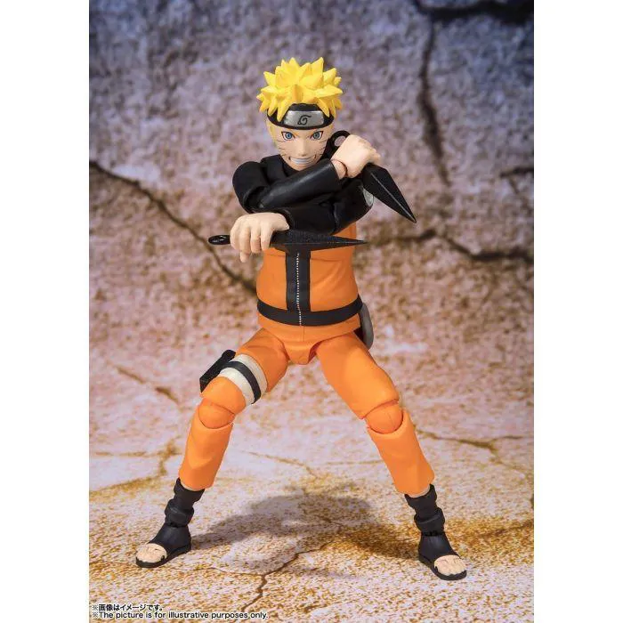 NARUTO - Naruto Uzumaki S.H. Figuarts Best Selection Action Figure - Damaged Box