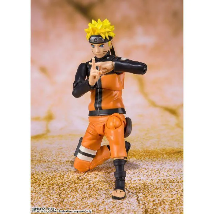 NARUTO - Naruto Uzumaki S.H. Figuarts Best Selection Action Figure - Damaged Box