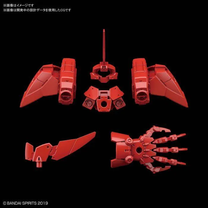 GUNDAM 30MM / 30 MINUTES MISSIONS - 1/144 Option Armor Elite Officer for Cielnova / Red Model Kit # OP20