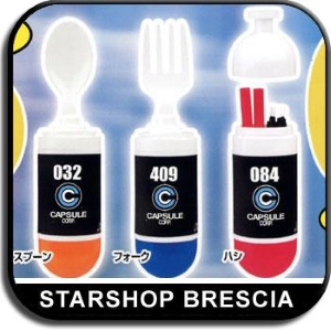 DRAGON BALL Z KAI - Set di 3 Capsule Storage - Posate