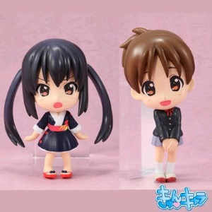 K-ON! - Hirasawa Ui & Nakano Azusa SD Set