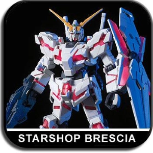 GUNDAM - 1/144 RX-0 Unicorn Gundam Destroy Mode Titanium Finish Model Kit HGUC