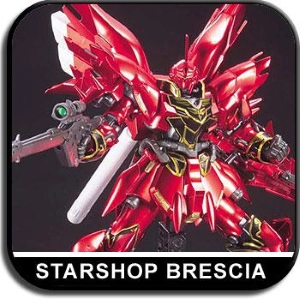 GUNDAM - 1/144 MSN-06S Sinanju Titanium Finish Model Kit HGUC