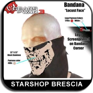 GEARS OF WAR 3 - Bandana Locust Face