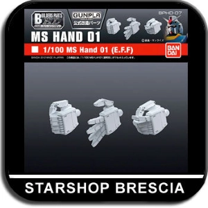 GUNDAM BUILDERS PARTS - 1/100 Hand 01 EFSF Model Kit