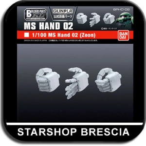 GUNDAM BUILDERS PARTS - 1/100 Hand 02 Zeon Model Kit