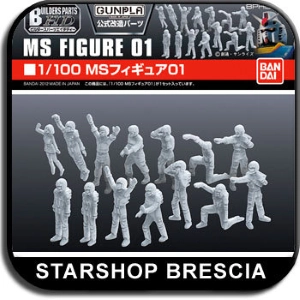 GUNDAM BUILDERS PARTS HD - 1/100 MS Figure 01 Model Kit