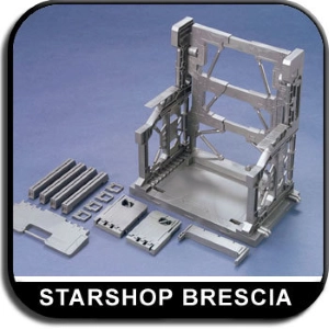 GUNDAM BUILDERS PARTS - 1/144 System Base 001 Gunmetal Model Kit