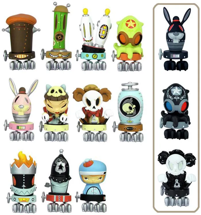 SERV-O-MATICS - Brandt Peters x MINDstyle - Serv-O-Matics Vinyl Figure 1x Blind Box