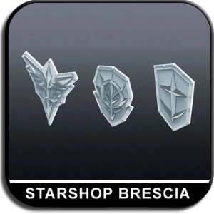 GUNDAM BUILDERS PARTS - MS Emblem Relief 01 Model Kit