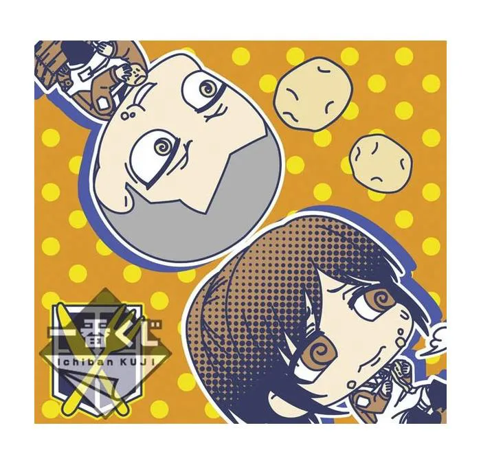 ATTACK ON TITAN - Connie Springer & Sasha Blouse Mini Towel Ichiban Kuji