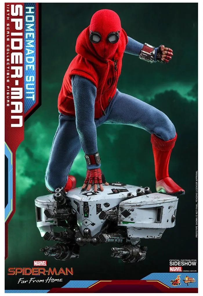 MARVEL - Far From Home - Spider-Man Homemade Suit 1/6 Action Figure 12" MMS552