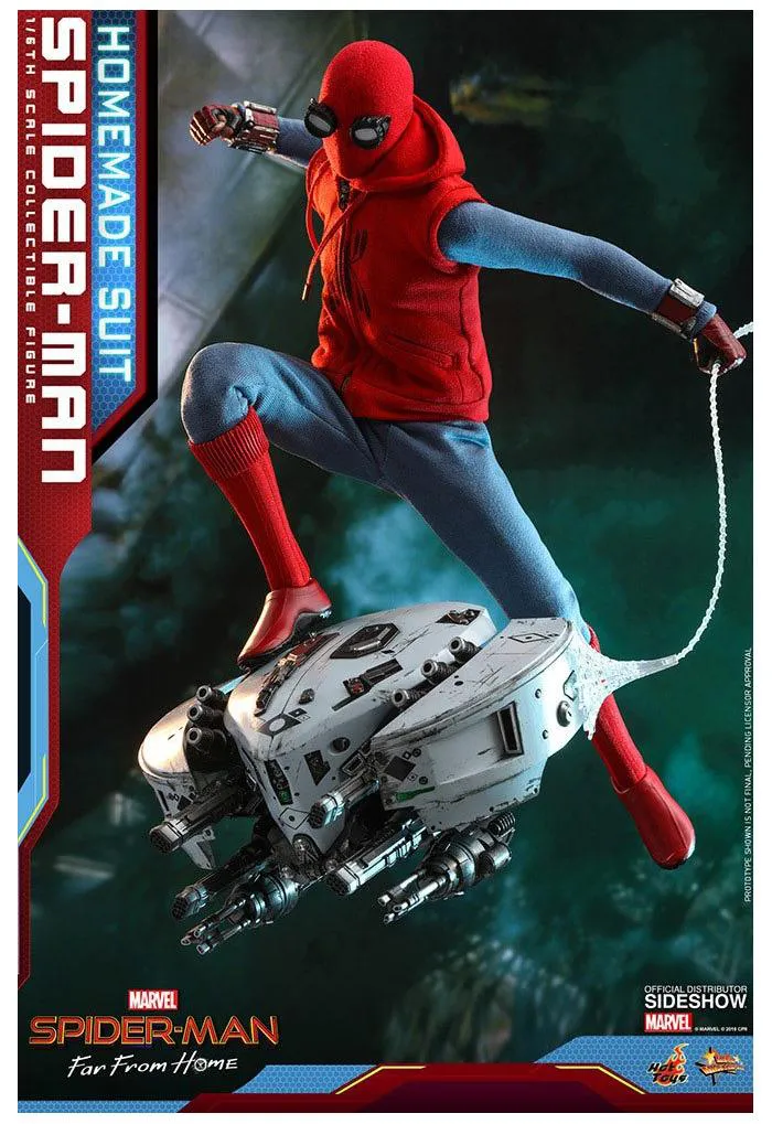 MARVEL - Far From Home - Spider-Man Homemade Suit 1/6 Action Figure 12" MMS552