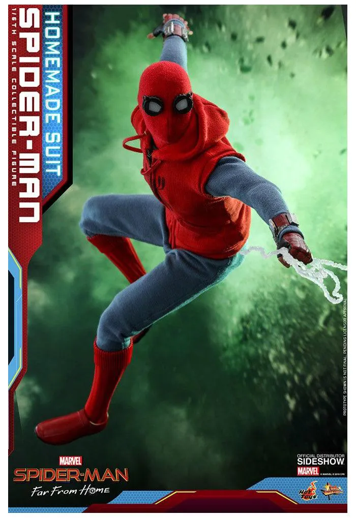 MARVEL - Far From Home - Spider-Man Homemade Suit 1/6 Action Figure 12" MMS552