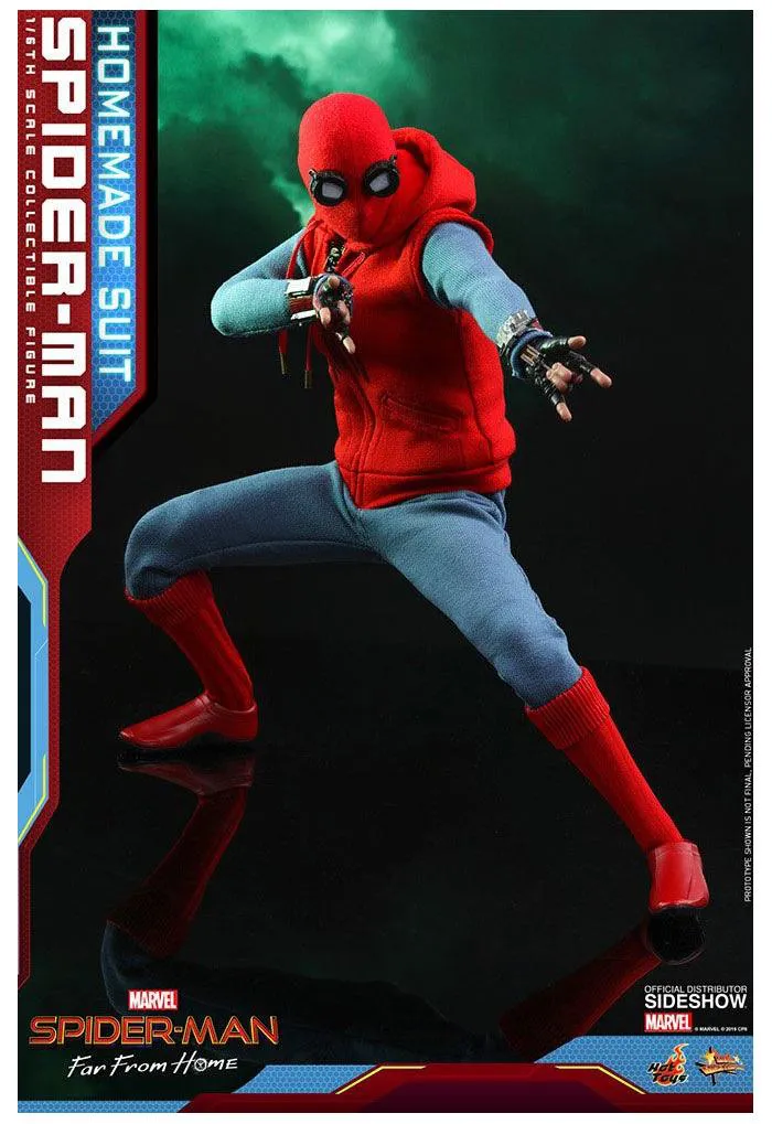 MARVEL - Far From Home - Spider-Man Homemade Suit 1/6 Action Figure 12" MMS552