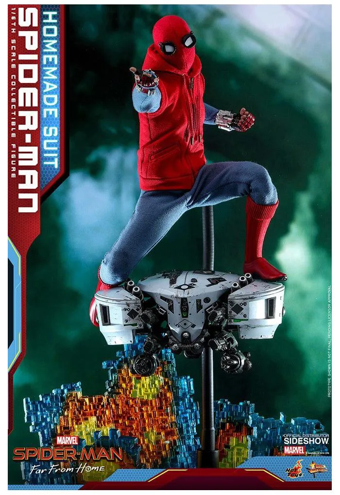 MARVEL - Far From Home - Spider-Man Homemade Suit 1/6 Action Figure 12" MMS552