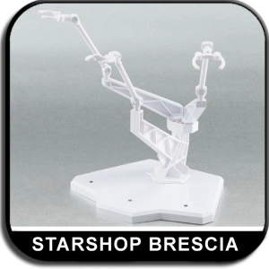 Tamashii Stage Act Trident - Type Pure White Display Stand