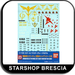 GUNDAM - 1/100 GD-23 Char's Counter Attack MG Series Decals