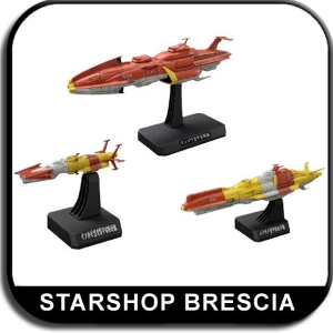 YAMATO STAR BLAZERS 2199 - 1/1000 United Nations Cosmo Navy Combined Cosmo Fleet Set 1 Model Kit