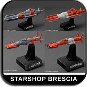 YAMATO STAR BLAZERS 2199 - 1/1000 United Nations Cosmo Navy Combined Cosmo Fleet Set 2 Model Kit