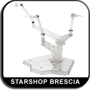 Tamashii Stage Act Trident - Type Clear White Display Stand