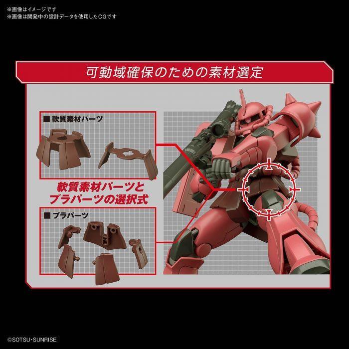 GUNDAM - 1/144 MS-06S Char's Zaku II Model Kit HGUC # 234