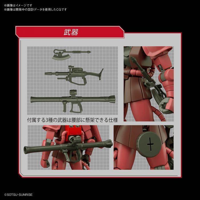 GUNDAM - 1/144 MS-06S Char's Zaku II Model Kit HGUC # 234