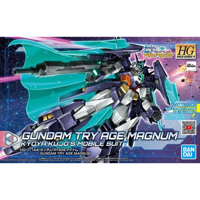 GUNDAM - 1/144 AGE-TRYMAG TRY AGE Magnum Model Kit HGBD:R # 027
