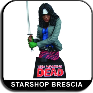 WALKING DEAD COMIC - Michonne Bust Coin Bank