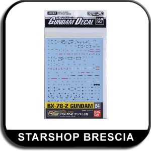 GUNDAM - 1/144 GD-84 RG RX-78-2 Decals