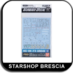GUNDAM - 1/144 GD-101 RG MSZ-006 Zeta Decals