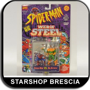 SPIDER-MAN - Web of Steel - Spider-Man vs Dr. Octopus Die Cast Action Figures
